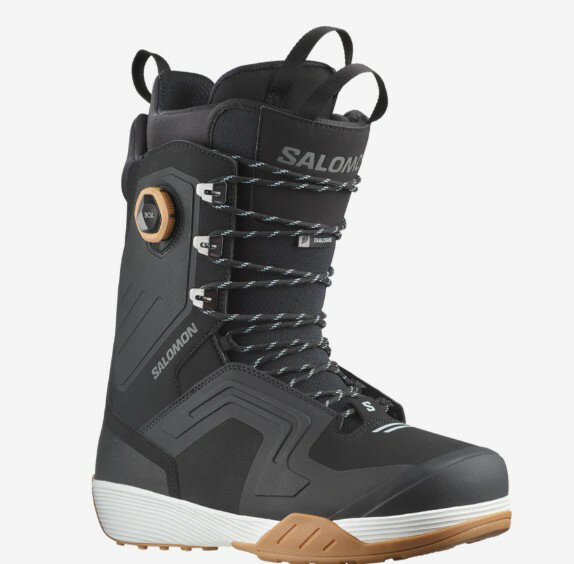�ڿ���̤���ѡ�25-26 SALOMON BOOTS DIALOGUE LACE SJ BOA BLACK/BLACK/WHITE 25.5cm ������¨��ȯ��...