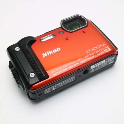 【中古】 美品 COOLPIX W300 オレンジ 中古 Nikon あす楽 土日祝発送OK