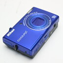 【中古】 超美品 COOLPIX S6200 オーシャンブルー 安心保証 即日発送 デジカメ Nikon デジタルカメラ 本体 あす楽 土日祝発送OK