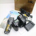 【中古】 超美品 Nikon D80 ブラック ボディ 安心保証 即日発送 Nikon デジタル一眼 本体 あす楽 土日祝発送OK