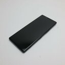 【中古】 美品 802SO Xperia 1 ブラック スマホ 本体 白ロム 中古 土日祝発送OK