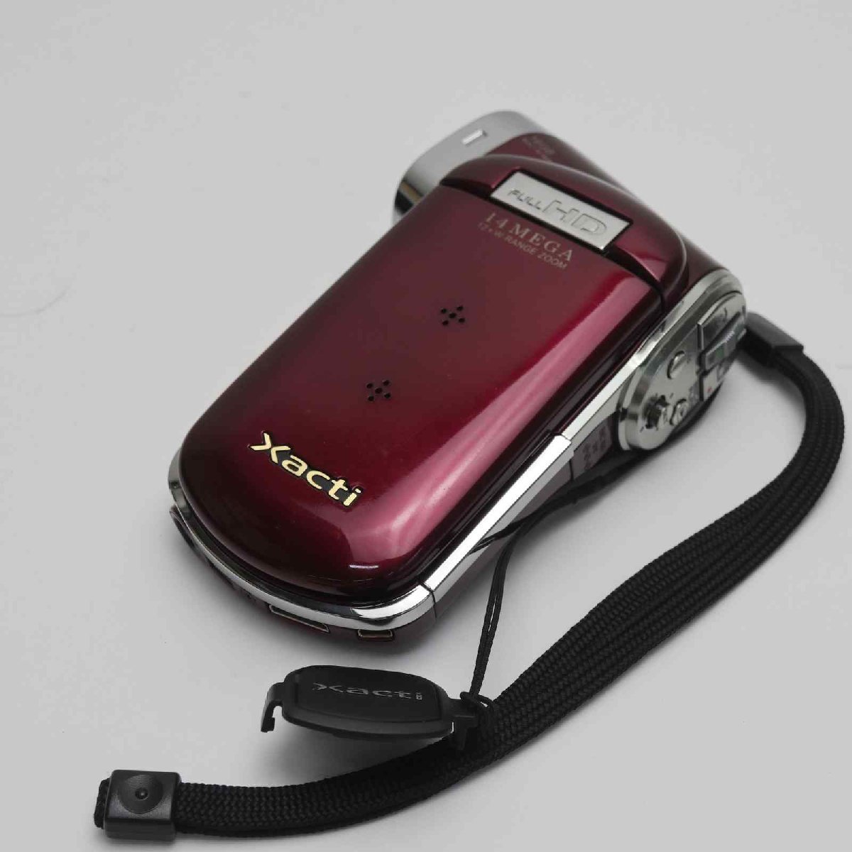 【中古】 超美品 DMX-CG110 ワインレッド 安心保証 即日発送 SANYO Xacti デジタルビデオカメラ 本体 あす楽 土日祝発送OK