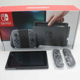 【新品未使用】 Nintendo Switch グレー 安心保証 即日発送 本体 あす楽 土日祝発送OK