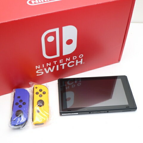 【新品未使用】 Nintendo Switch ネオンオレンジブルー 安心保証 即日発送 本体 あす楽 土日祝発送OK