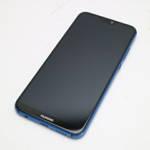 【中古】 美品 SIMフリー HUAWEI P20 lite ブルー スマホ 安心保証 即日発送 スマホ 中古本体 白ロム 中古 HUAWEI あす楽 土日祝発送OK