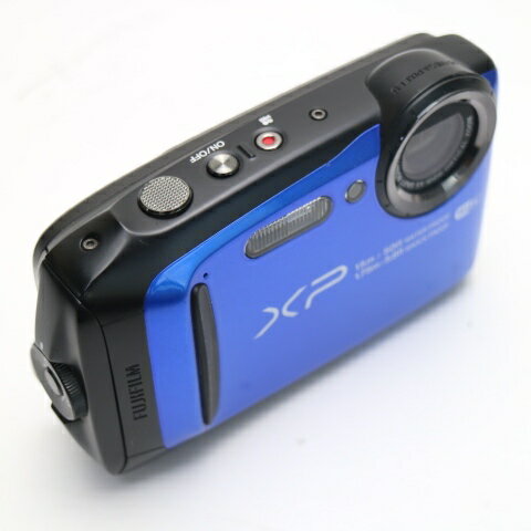 【中古】 美品 FinePix XP90 ブルー 安