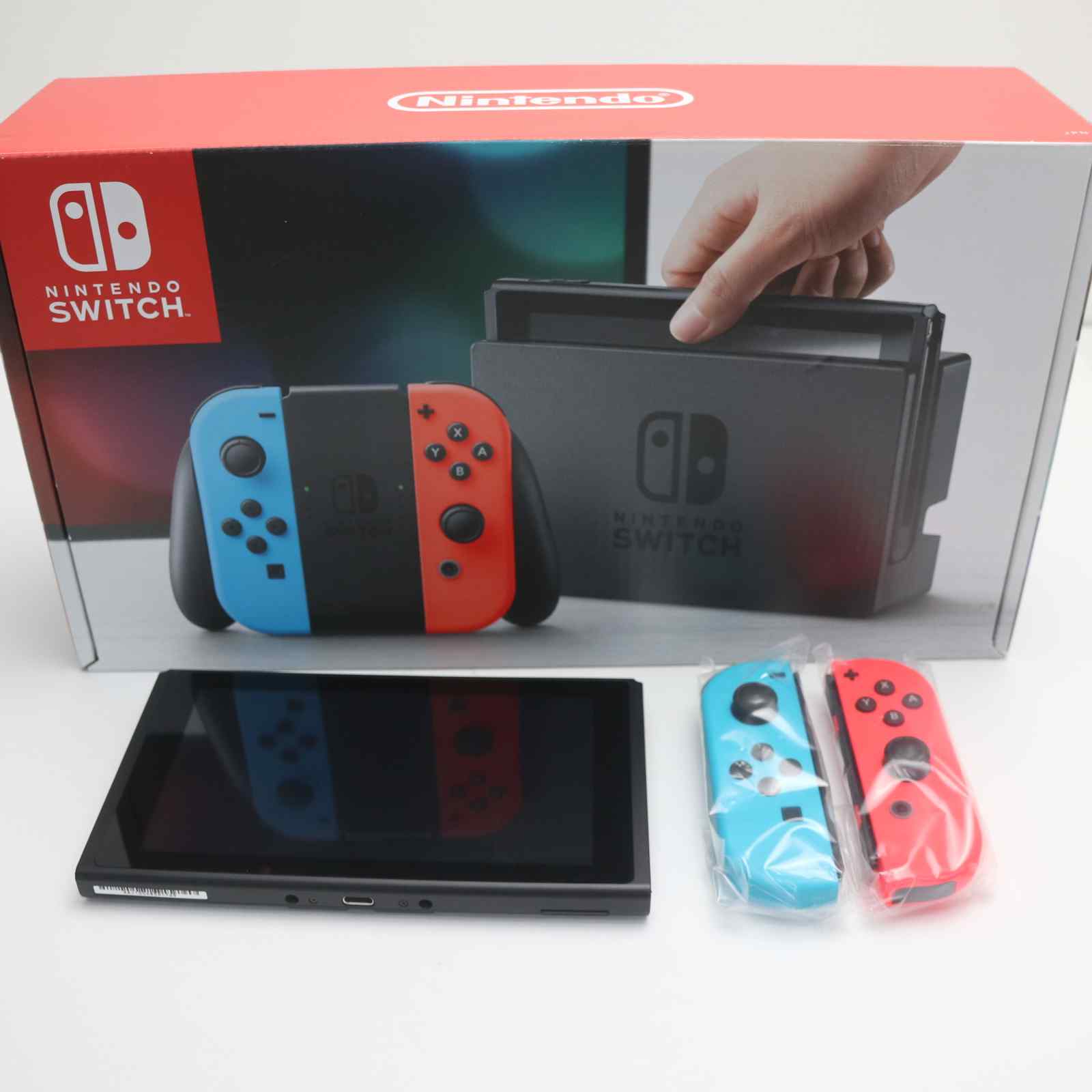 【新品未使用】 Nintendo Switch ネオンブルーネオンレッド 安心保証 即日発送 本体 あす楽 土日祝発送OK