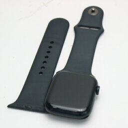 【中古】安心保証 良品中古 Apple Watch Series8 45mm GPS+Cellular ミッドナイト スマホ 中古あす楽 土日祝発送