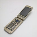 【中古】 中古 F-08C ゴールド 即日発送 DoCoMo ガラケー FUJITSU らくらくホン 本体 あす楽 土日祝発送OK