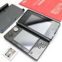 【中古】 超美品 ニンテンドー3DS コスモブラック 安心保証 即日発送 game 任天堂 本体 あす楽 土日祝発送OK