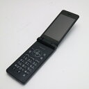 【中古】 超美品 SH-02L AQUOS ケータイ ブラック ガラケー 本体 白ロム 中古 土日祝発送OK