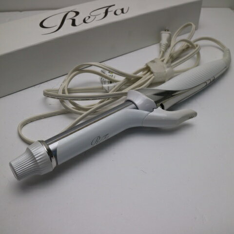 【中古】安心保証 美品 RE-AG00A ReFa BEAUTECH CURL IRON 26mm ホワイト 本体 即日発送 土日祝発送OK あす楽