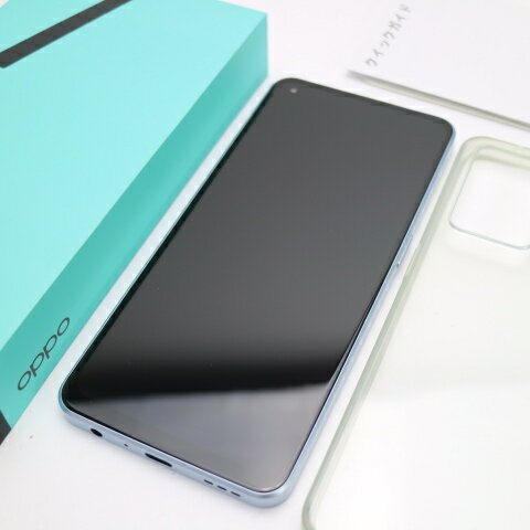 【中古】安心保証 新品同様 SIMフリー OPPO Reno7 A ブルー スマホ 中古あす楽 土日祝発送