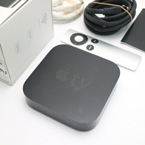 【中古】 美品 Apple TV 第3世代 MD199J/A リモコン付き 中古 安心保証 即日発送 あす楽 土日祝発送OK