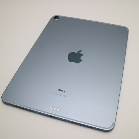 【中古】 美品 SIMフリー iPad Air 4 Wi-Fi+Cellular 64GB スカイブルー 安心保証 即日発送 タブレット 白ロム Apple あす楽 土日祝発送OK