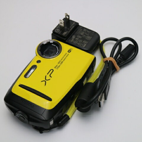 【中古】 超美品 FinePix XP120 イエロ