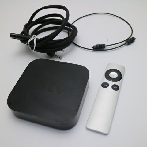 【中古】 良品中古 Apple TV 第3世代 MD199J/A リモコン付き 中古 安心保証 即日発送 あす楽 土日祝発送OK