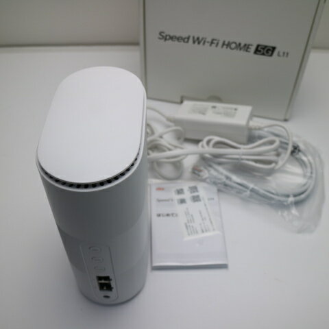 【中古】安心保証 新品同様 ZTR01 Speed Wi-Fi HOME 5G L11 ホワイト 白ロム 本体 即日発送 土日祝発送OK あす楽