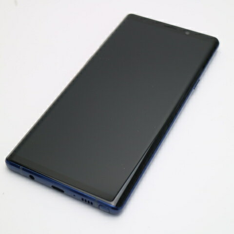 【中古】 超美品 SCV40 Galaxy Note9 オーシャンブルー スマホ 本体 白ロム 中古 土日祝発送OK