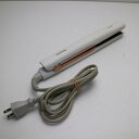 【中古】良品中古 EH-HS0E ナノケア ホワイト 白 ヘアアイロン Panasonic 安心保証 土日祝発送OK