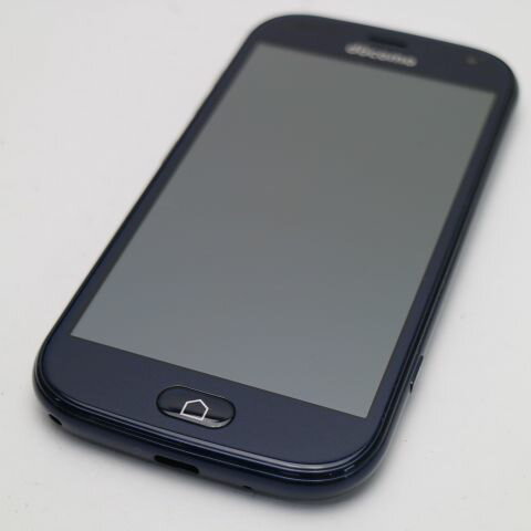 【中古】 新品同様 F-42A らくらくスマートフォン ネイビー 安心保証 即日発送 スマホ 白ロム 富士通 土日祝発送OK