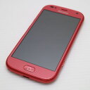 【中古】 新品同様 F-42A らくらくスマートフォン ピンク 安心保証 即日発送 スマホ 白ロム 富士通 土日祝発送OK
