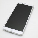 【中古】新品同様 SH-02M シルバーホワイト スマホ 白ロム 中古スマホ 本体 土日祝発送OK
