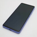 【中古】安心保証 新品同様 Xperia 10 IV SOG07 ラベンダー スマホ 白ロム 中古土日祝発送OK