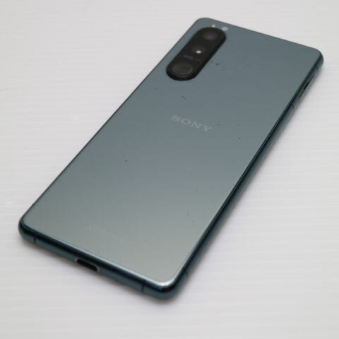 【中古】安心保証 美品 Xperia 5 III SOG05 グリーン スマホ 白ロム 本体 即日発送 土日祝発送OK あす楽