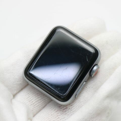 【中古】 良品中古 Apple Watch series3 38mm GPS+Cellularモデル スペースグレイ 安心保証 即日発送 Apple 中古本体 中古 土日祝発送OK