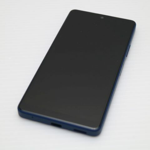 【中古】安心保証 新品同様 Xperia Ace III SOG08 ブルー スマホ 白ロム 中古土日祝発送OK