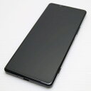 【中古】美品 SO-51A Xperia 1 II ブラック スマホ 白ロム 中古 土日祝発送OK