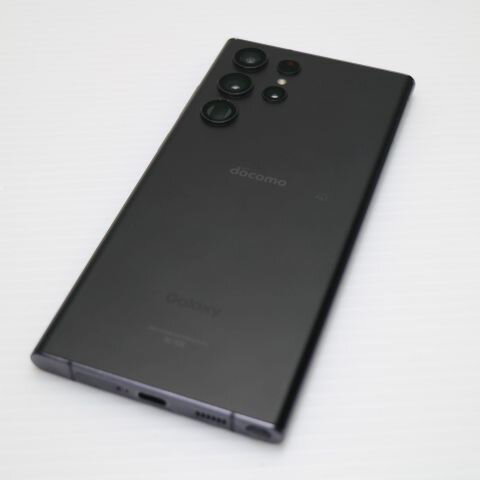 【中古】安心保証 美品 Galaxy S22 Ultra SC-52C ファントムブラック スマホ 白ロム 中古土日祝発送OK