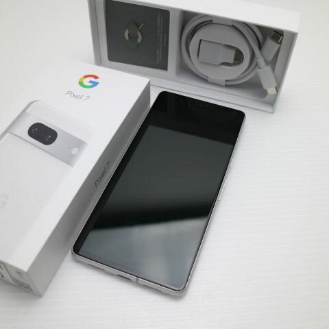 【中古】安心保証 美品 SIMフリー Google Pixel 7 128GB スノー スマホ 中古土日祝発送