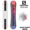 【新品未使用】24-25 SALOMON BOARD HUCK KNIFE GROM 135 安心保証 即日発送 土日祝発送OK