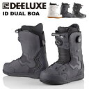 【新品未使用】24-25 DEELUXE BOOTS ID DUAL BOA ホワイト 27.5 安心保証 即日発送 土日祝発送OK
