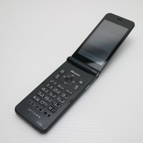 【中古】 美品 F-03L arrows ケータイ ブラック ガラケー 本体 白ロム 中古 土日祝発送OK