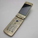 【中古】 美品 F-09B らくらくホン7 ゴールド 安心保証 即日発送 DoCoMo ガラケー FUJITSU Fー09B 本体 白ロム 土日祝発送OK