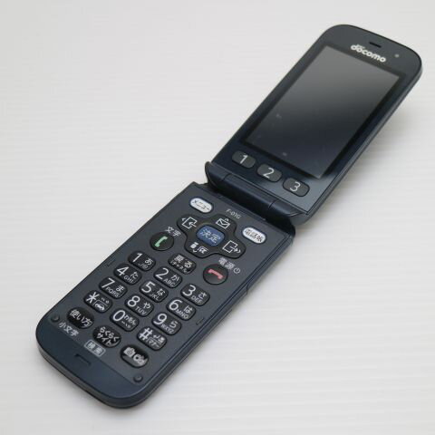 【中古】 美品 F-01G らくらくホン ベーシック4 ブラック 安心保証 即日発送 ガラケー DoCoMo 富士通 本体 白ロム 土日祝発送OK