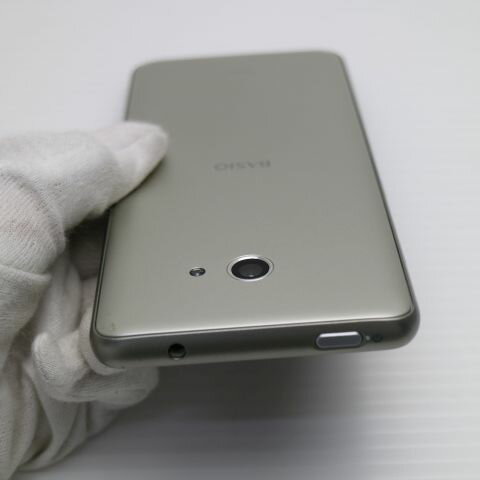 【中古】超美品 BASIO4 シャンパンゴールド スマホ 白ロム 中古スマホ 本体 土日祝発送OK