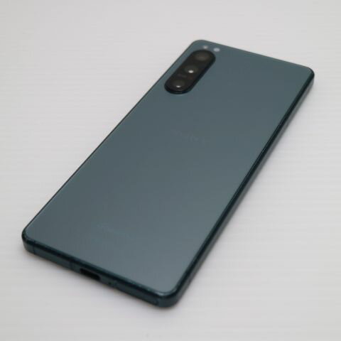 【中古】安心保証 美品 Xperia 5 IV SO-54C グリーン スマホ 中古土日祝発送