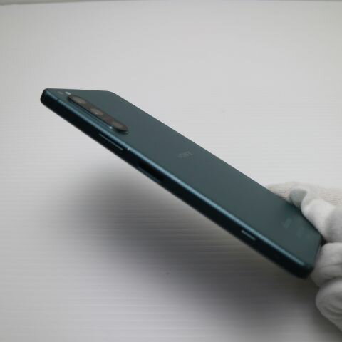 【中古】安心保証 美品 Xperia 5 IV SO-54C グリーン スマホ 中古土日祝発送