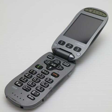 【中古】 美品 F-07A メタルシルバー 安心保証 即日発送 DoCoMo ガラケー FUJITSU Fー07A 本体 白ロム 土日祝発送OK
