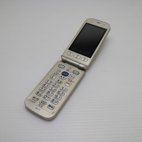 【中古】 良品中古 F-01G らくらくホン ベーシック4 ゴールド 安心保証 即日発送 ガラケー DoCoMo 富士通 本体 白ロム 土日祝発送OK