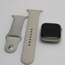 【中古】安心保証 美品 Apple Watch Series8 45mm GPS+Cellular スターライト スマホ 中古土日祝発送