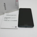 【中古】新品同様 SH-02M ブラック スマホ 白ロム 中古スマホ 本体 土日祝発送OK
