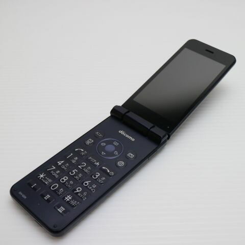 【中古】 美品 SH-02K ブラック ガラケー 本体 白ロム 中古 土日祝発送OK