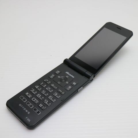 【中古】 良品中古 F-03L arrows ケータイ ブラック ガラケー 本体 白ロム 中古 土日祝発送OK