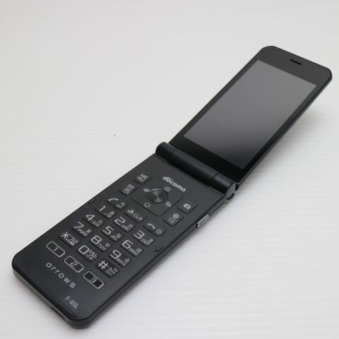 【中古】 良品中古 F-03L arrows ケータイ ブラック ガラケー 本体 白ロム 中古 土日祝発送OK