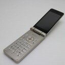【中古】 良品中古 SH-02L AQUOS ケータイ ゴールド ガラケー 本体 白ロム 中古 土日祝発送OK